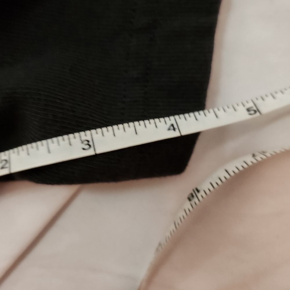 Nordstrom Classic Black Maxi Dress Crew neck short sleeve Minimalist Neutrals Mi - Picture 8 of 9